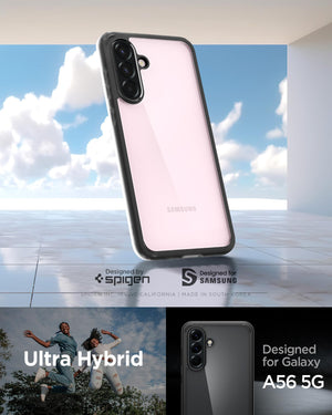 Spigen Galaxy A56 5G Case - Ultra Hybrid - Matte Black - image 2