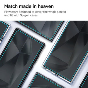 Spigen Galaxy S24 Ultra Screen Protector - Glas.tR EZ Fit (2 Pack) - Clear - image 5