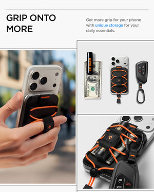 Spigen Tiefit MagFit 3-Card Wallet Stand - Black - image 3