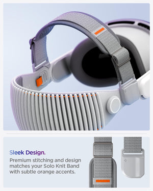 Spigen Apple Vision Pro head strap DR210 - Charcoal Gray - image 5