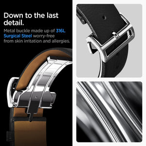 Spigen Galaxy Watch 20mm Band - Enzo - Black - image 7