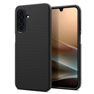 Spigen Galaxy A26 5G Case - Liquid Air - Matte Black - image 1