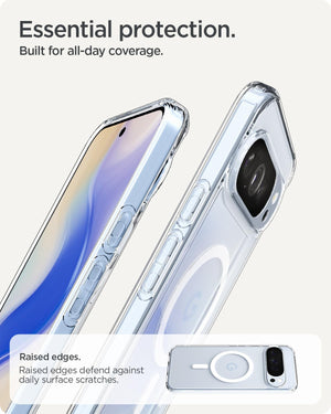 Spigen Pixel 10 Pro / Pixel 10 Case – Ultra Hybrid (MagFit) - Clear White - image 6