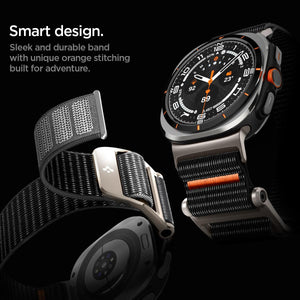 Spigen Galaxy Watch Ultra 2 & Ultra 47mm Band - DuraPro Flex - Black - image 4