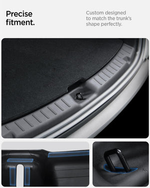 Spigen Tesla Model Y Juniper trunk sill guard view 4