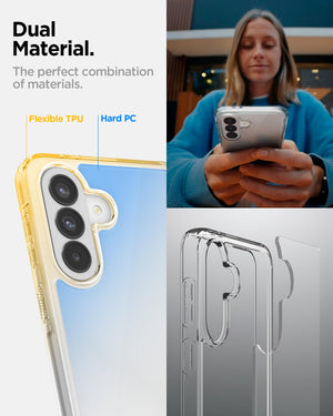 Spigen Galaxy A37 5G Case - Ultra Hybrid - Crystal Clear - image 5