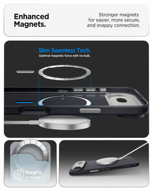 Spigen iPhone Air Case – Nano Pop (MagFit) - Black Sesame