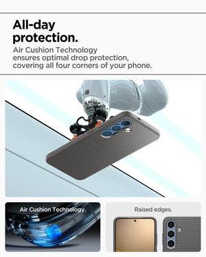 Spigen Galaxy S25 Case – Liquid Air – Marble Gray – product image 6