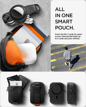 Spigen Tintap Zip 2 MagFit Magnetic Organizer Wallet - Black - image 4