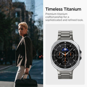 Spigen Galaxy Watch 9 Band - Modern Fit Titanium - Natural Titanium Modern Fit Titanium - image 3