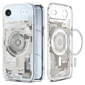 Spigen iPhone Air Case – Ultra Hybrid Zero One (MagFit) - Zero One Natural Titanium