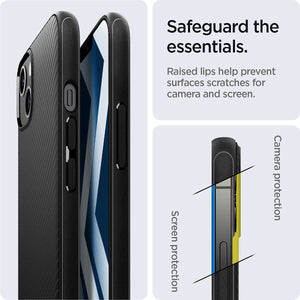Spigen iPhone 13 Case Mag Armor MagFit - Matte Black - image 5