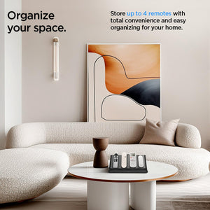 Spigen LD401 Universal Remote Control Organizer Stand - Black - image 3
