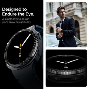 Spigen Galaxy Watch 9 44mm Bezel Ring - Bezel Tune - Black Diver - image 5