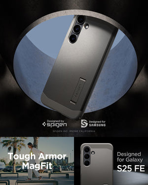 Spigen Galaxy S25 FE Case Tough Armor MagFit - image 4