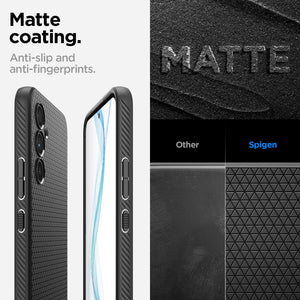 Spigen Galaxy A54 5G Case - Liquid Air - Matte Black - image 5