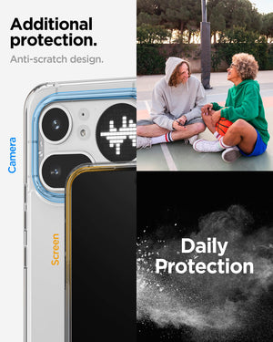 Spigen Nothing Phone 4a Pro Case - Ultra Hybrid - Crystal Clear - image 6