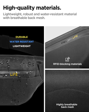 Spigen Klasden KD411 Waist Bag - Black - image 3