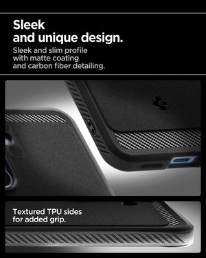 Spigen Galaxy S25 Plus Case - Rugged Armor MagFit - Matte Black - image 5