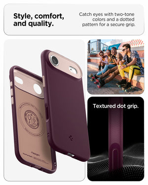 Spigen iPhone Air Case – Nano Pop (MagFit) - Burgundy Bean