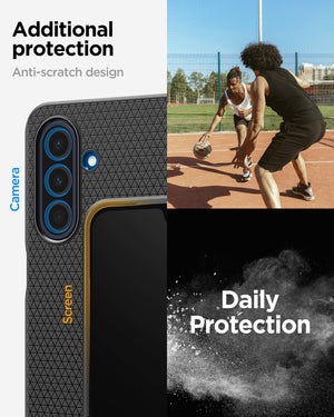 Spigen Galaxy A26 5G Case - Liquid Air - Matte Black - image 6