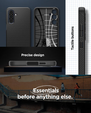 Spigen Galaxy A26 5G Case - Liquid Air - Matte Black - image 7