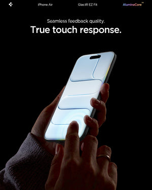 Spigen iPhone Air Screen Protector GLAS.tR EZ Fit (2 Pack) view 13