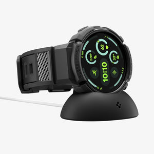Spigen Google Pixel Watch 5 (41mm) Case + Band + Stand – Rugged Armor Pro - Black - image 2