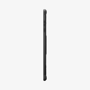Galaxy Tab S12+ Tough Armor Pro showing the slim side profile of the tablet case with raised buttons.