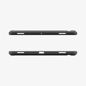 Galaxy Tab S12+ Tough Armor Pro showing side views of the tablet case with button and port cutouts.