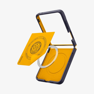 Spigen Galaxy Z Flip 8 Case Nano Pop MagFit - Blueberry Navy - image 4