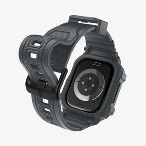 Spigen Apple Watch Series 11 and 10 46mm Rugged Armor Pro 2 in Dark Gray – inside band