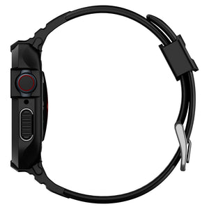 Spigen Apple Watch Series (45mm/44mm) Case + Case Rugged Armor Pro view 5