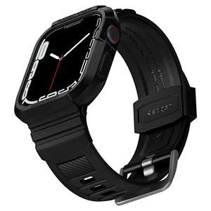 Spigen Apple Watch Series (45mm/44mm) Case + Case Rugged Armor Pro view 9