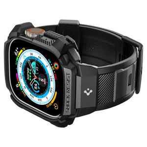 Spigen Apple Watch Ultra 3/2/1 (49mm) Case + Case Rugged Armor Pro view 7