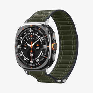 Spigen Galaxy Watch Ultra 2 & Ultra 47mm Band - WBF0 - Green - white background detail image 1
