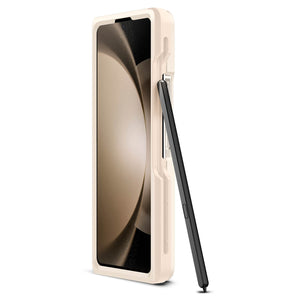 Spigen Galaxy Z Fold 5 Series Case – Thin Fit P – Pearled Ivory – product image 13