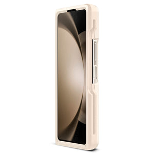 Spigen Galaxy Z Fold 5 Series Case – Thin Fit P – Pearled Ivory – product image 14
