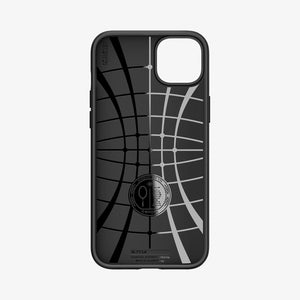 Spigen iPhone 14 Plus Case – Liquid Air - Matte Black - inside structure