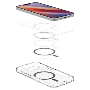 Spigen iPhone 17e and iPhone 16e Case – Ultra Hybrid MagFit – Carbon Fiber – detail image 7