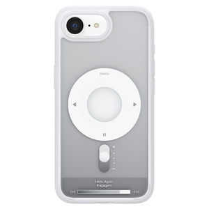Spigen iPhone 17e and iPhone 16e Case – Ultra Hybrid Classic (MagFit) – Classic Silver – detail image 2