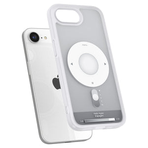 Spigen iPhone 17e and iPhone 16e Case – Ultra Hybrid Classic (MagFit) – Classic Silver – detail image 5