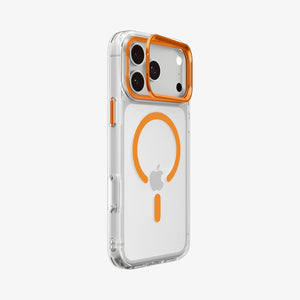 Spigen iPhone 18 Pro Max Ultra Hybrid Optik S (Mag Fit) - Clear Orange - image 3