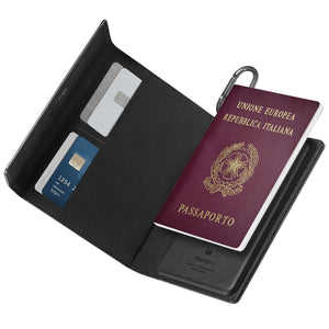 Spigen Passport Holder Accessory RFID Blocking Travel Wallet with Card Slots & SIM Storage view 6