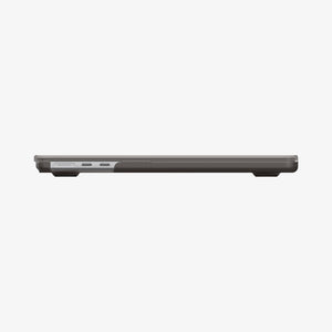 Spigen MacBook Air 13-inch Air Skin in Frost Black showing side