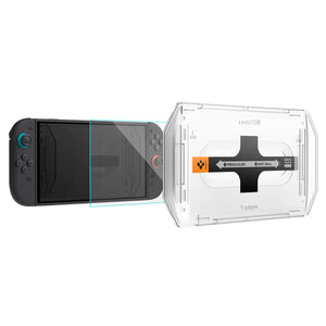 Spigen Nintendo Switch 2 Screen Protector GLAS.tR EZ Fit (2 Pack) view 5