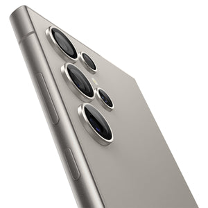 Spigen Galaxy S24 Ultra Lens Protector – Optik Pro EZ Fit (2 Pack) – Gray – product image 3