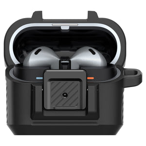 Spigen Galaxy Buds 3 Pro Case - Lock Fit - Matte Black - image 6