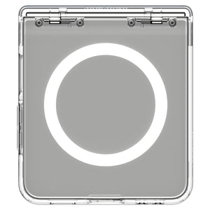 Spigen Galaxy Z Flip 7 Case – Ultra Hybrid Pro (MagFit) – Clear White – product image 7