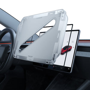 Spigen Tesla Model 3 / Model Y Screen Protector (15.4") Screen Protector GLAS.tR EZ Fit Anti-Glare view 10